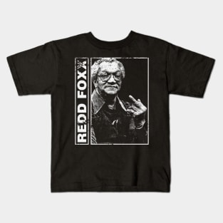 Redd Foxx // Vintage Distressed Fanmade Kids T-Shirt